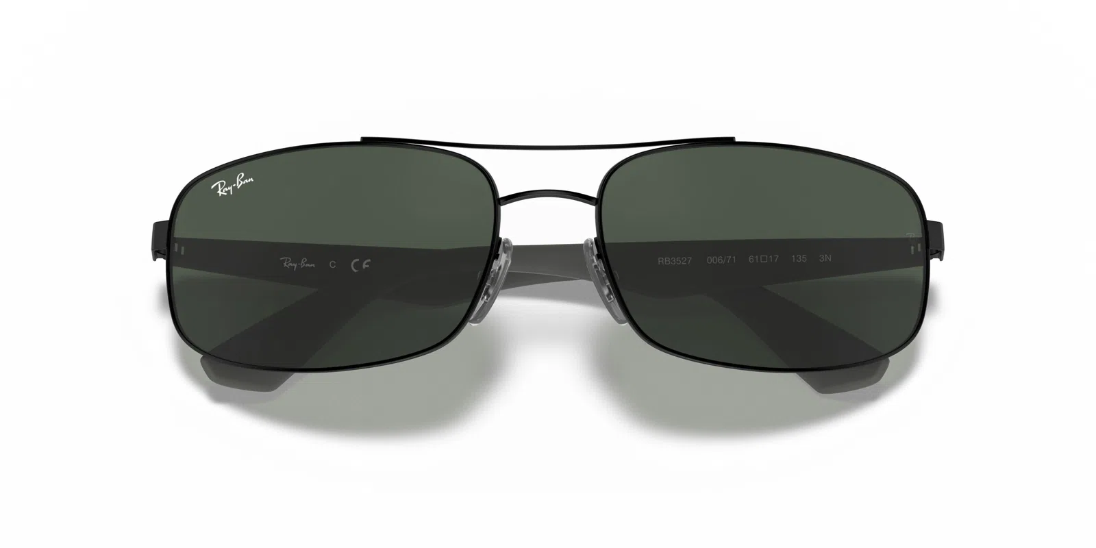 Ray-Ban 3527 Sunglasses - Matte Black - view 12